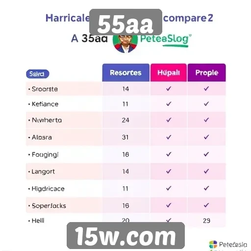 Comparativo entre 55aa e outras plataformas de jogos