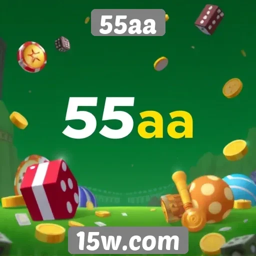 Visão geral do site de jogos 55aa