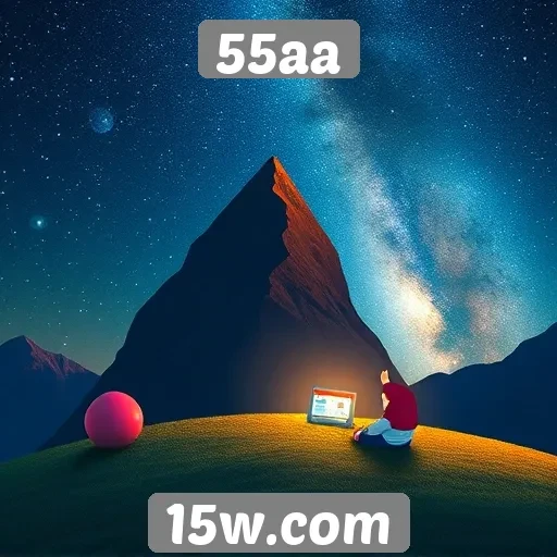Recursos inovadores do site 55aa em destaque